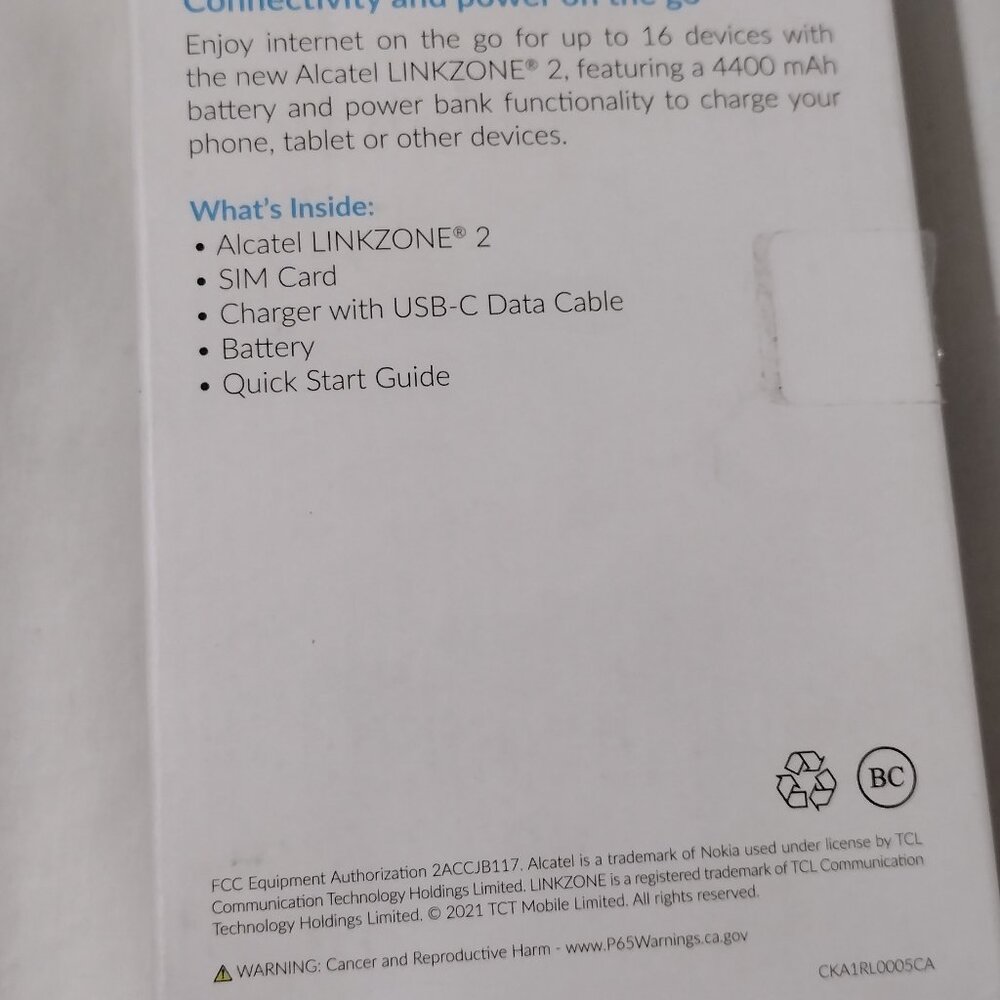 Alcatel Linkzone 2 - Picture 7 of 9
